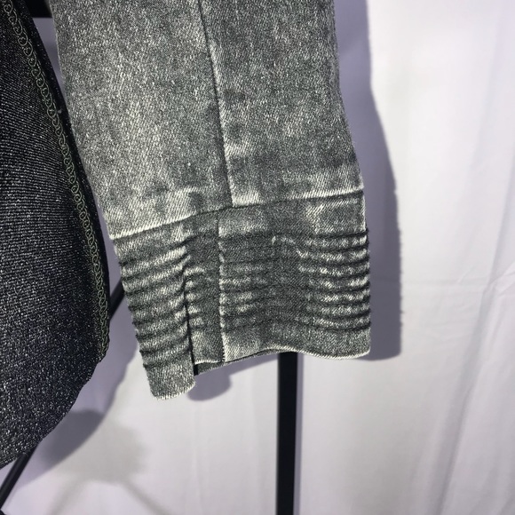 MIRROR Stonewashed, Distressed Denim Jacket - Picture 7 of 8